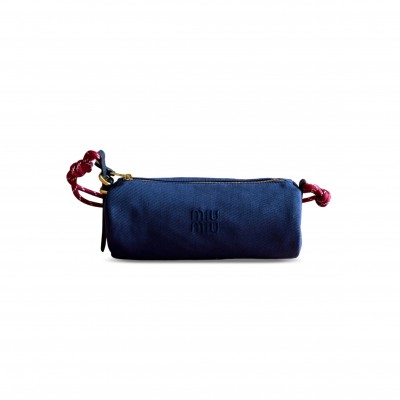 MIU MIU GABARDINE POUCH 5NE853 (22*9*9cm)